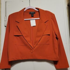 NYCC-New York Clothing Company Longsleeve Crop Jacket/Blazer Size XL
